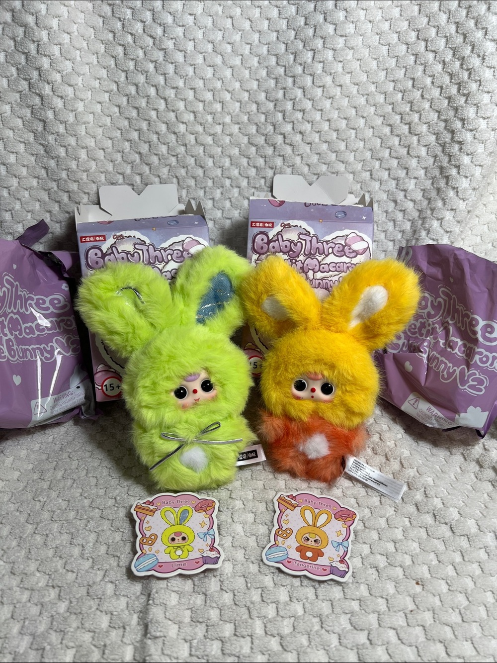 Baby Three Petit Bunnies set of 2
